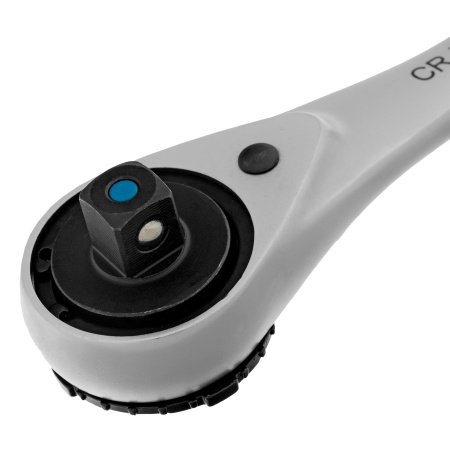 Набор торцевых головок, трещотка 120 зубьев, 1/2", CrV, 12 предметов Gross