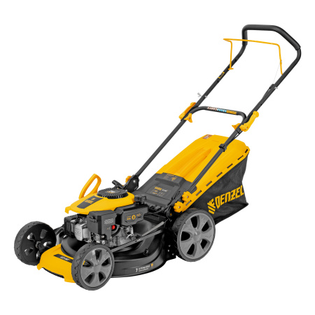 Газонокосилка бензиновая GLD-460-K, 150 см3, 46 см, 50 л// Denzel цена