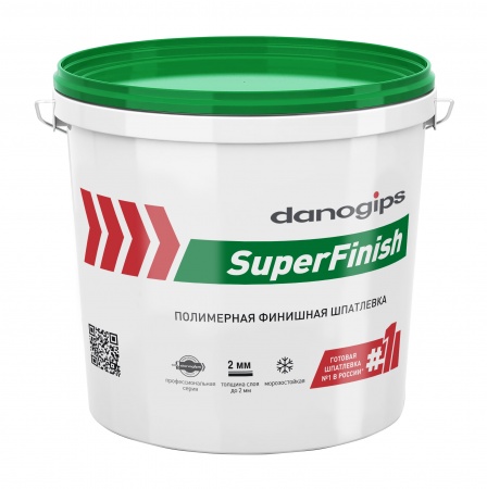 Шпаклевка финишная готовая Danogips SuperFinish 28 кг цена