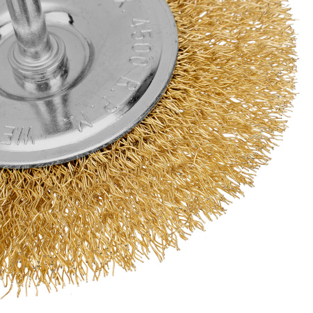 Набор щеток для дрели, 2 шт, 1 плоская, 100 мм, 1 "чашка", 75 мм, со шпильками Matrix