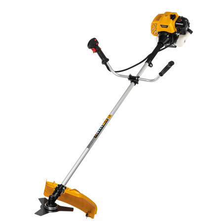 Триммер бензиновый DTS-43, 43 см3, неразъемная штанга, состоит из 2 частей Denzel цена