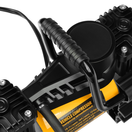 Компрессор автомобильный AC-75, 12 В, 10 атм., 75 л/мин, LED Denzel цена