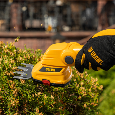 Ножницы-кусторез аккумуляторные G411 с акк. 3.6В Li-Ion 1.5 Ач Denzel цена