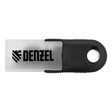 Лезвия, 19 мм, сталь SK5 - 0,6 мм, трапециевидные, 5 штук Denzel