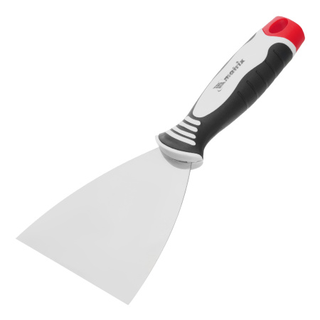 Шпательная лопатка из нержавеющей стали, 100 мм, трехкомпонентная ручка Matrix цена