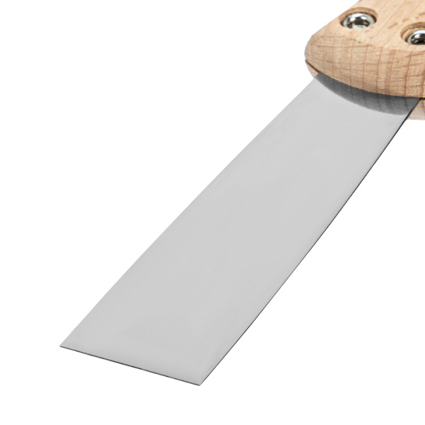 Шпательная лопатка из нержавеющей стали, 30 мм, буковая рукоятка, EFP Matrix цена