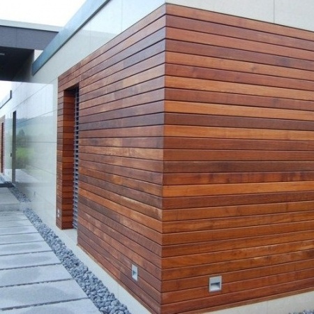 Планкен скошенный 20х140х3000 Лиственница БС 0.42м2 цена за м2