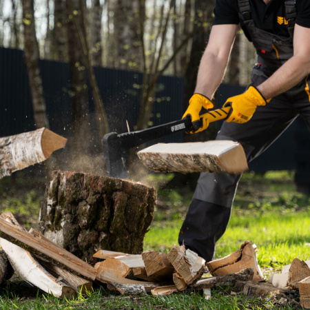 Колун, F17, 2500 гр, двухкомпонентная рукоятка, 710 мм// Denzel цена