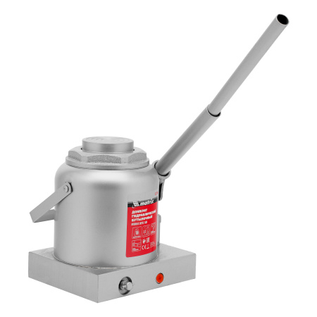 Домкрат гидравлический бутылочный, 50 т, h подъема 236-356 мм Matrix цена