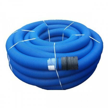 Труба защитная двустенная d 63мм синяя (бухта 50м) SN6