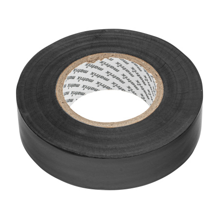 Изолента ПВХ, 19 мм х 20 м, черная, 150 мкм Matrix цена
