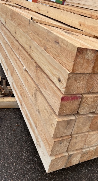 Брус обрезной 150х150х6000 Хвоя ГОСТ