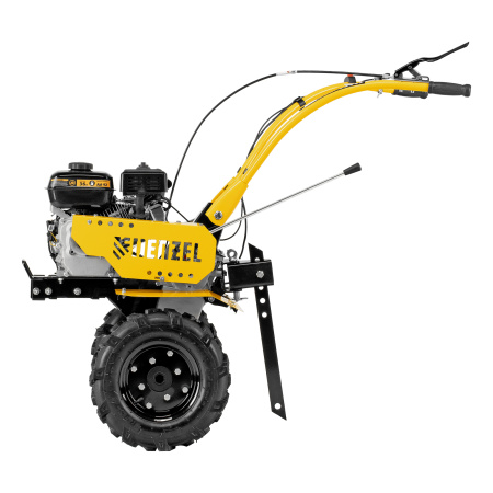 Мотоблок DPT-170, 7 л.с., ремен.сцеп, шир 85 см, глуб 35 см,фрез 3х3,ШОМ,скор 2В/1Н,кол 8" Denzel