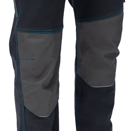 Полукомбинезон профессиональный рабочий, 97% хлопок 3% спандекс, M Gross