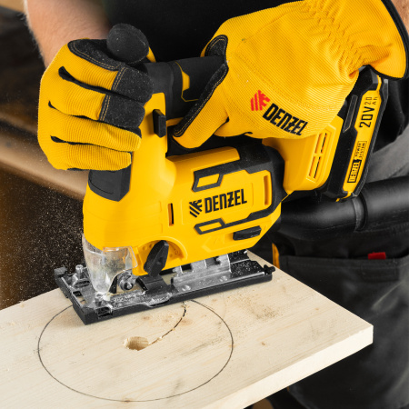 Лобзик аккумуляторный CJH-20-80, Li-Ion, 20 В// Denzel