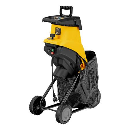 Измельчитель садовый электрический ETS-2600, 2600 Вт, 45 мм Denzel цена