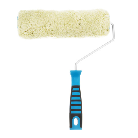 Валик для фасадных работ синтетический с двухкомпонентной ручкой, 250 мм, ворс 18 мм, D 48 мм, D ручки 6 мм, полиакрил Matrix цена