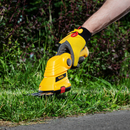 Ножницы-кусторез с телескопической штангой аккумуляторные G801E с акк. 7.2В Li-Ion 1.5 Ач Denzel цена