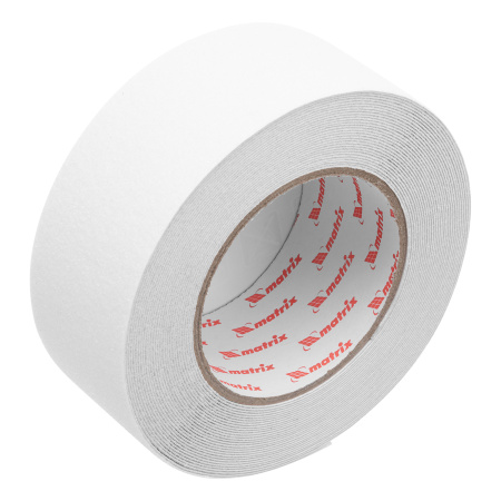 Лента клейкая противоскользящая, прозрачная 50мм x 10 м Matrix цена