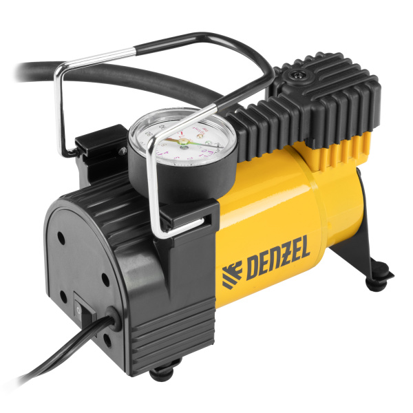 Компрессор автомобильный DС-20,12 В, 7 атм, 35 л/мин Denzel цена