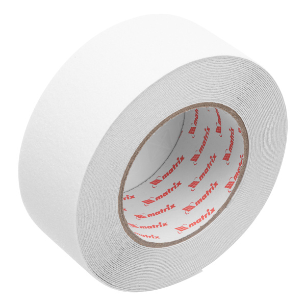 Лента клейкая противоскользящая, прозрачная 50мм x 10 м Matrix цена