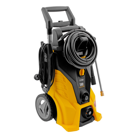 Моечная машина высокого давления R-180i, 2400 Вт, 180 бар, 7.5 л/мин, асинхронный двигатель Denzel