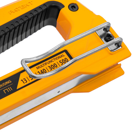 Степлер мебельный, тип 53 и 13, 6-14мм, тип 140, 10-14мм, тип 300, 15мм, тип 500, 15мм Denzel цена