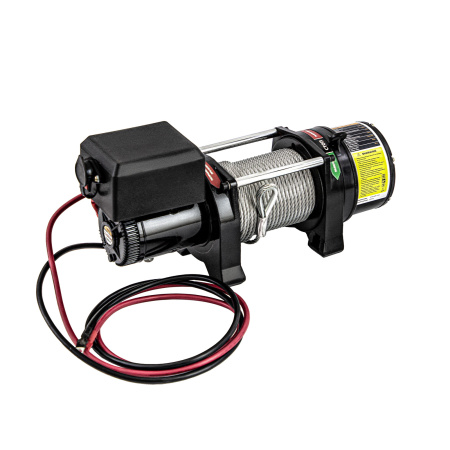 Лебедка автомобильная электрическая LB-2000, 2.2 т, 3.2 кВт, 12 В Denzel цена