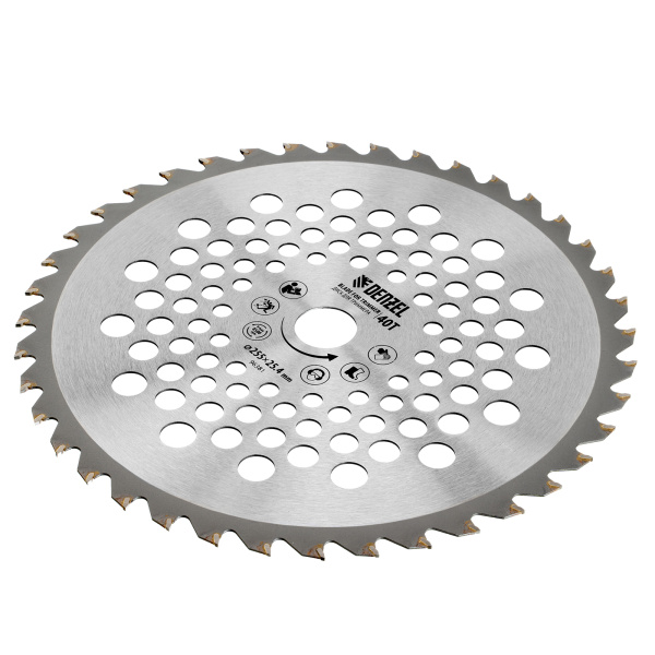 Диск для триммера , 255 х 25,4  40 зубьев Denzel цена