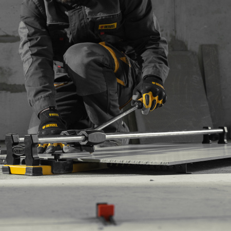 Плиткорез 1000х14мм, цельнометал. напр., каретка на подш., стальная станина, рукоятка-пенал Denzel цена