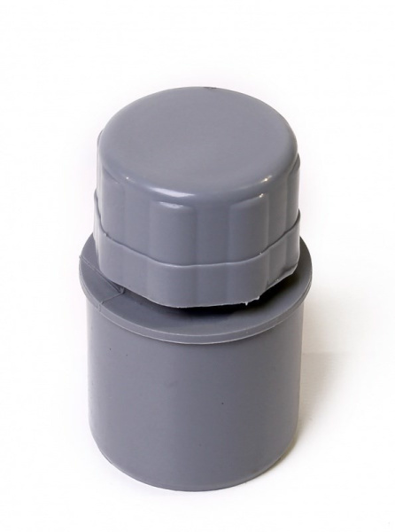 Вакуумный клапан (аэратор) ф50 для внутренней канализации ПОЛИТЭК