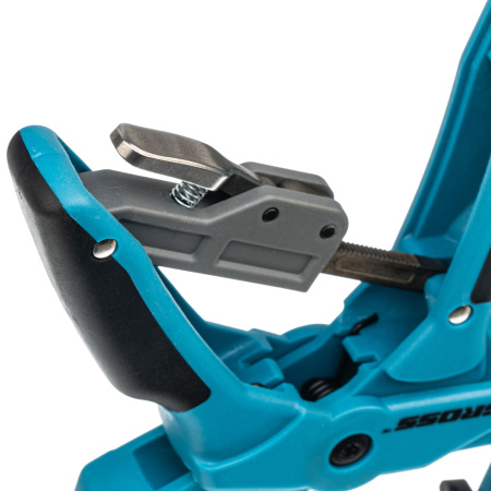 Струбцина клещеобразная 2-1/4, пластиковый корпус, храповой механизм жесткой фиксации, 58 мм Gross цена