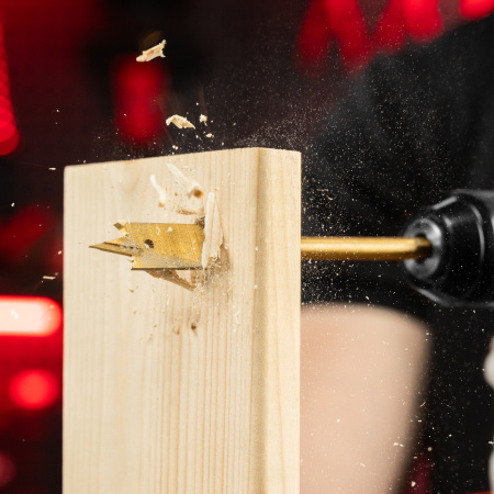 Набор сверл перовых по дереву, 10-12-16-18-20-25 мм, 6 шт, пластиковый кейс, Matrix