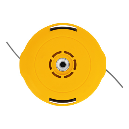 Катушка универсальная триммерная, гайка М8 х 1.25, гайка М10, винт М8-М10, левая резьба, шаг 1.25 мм Denzel цена