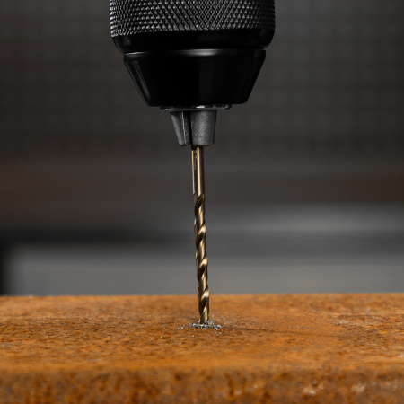 Сверло по металлу, 3,2 мм, HSS Co-8% // Denzel