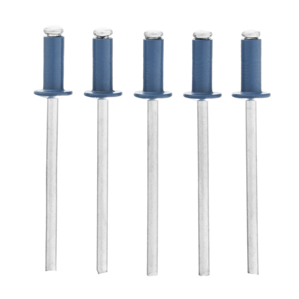 Заклепки 3.2 х 8 мм RAL 5005, синий, 50 шт Matrix цена