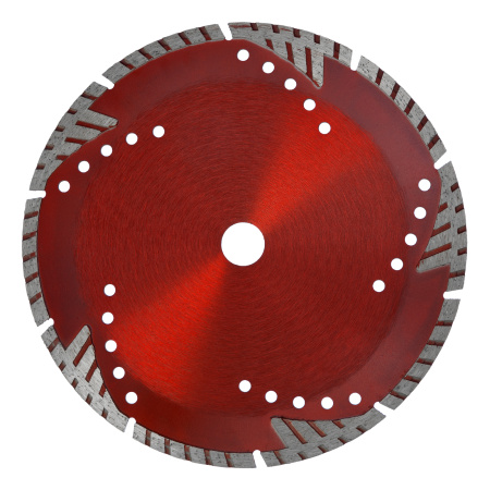 Диск алмазный, отрезной сегментный с защитными сект, 230 х 22.2 мм, сухая резка Matrix Professional