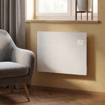 Конвектор электрический OptiPrime-1500, Wi-Fi, тачскрин, цифровой термостат, 1500 Вт Denzel