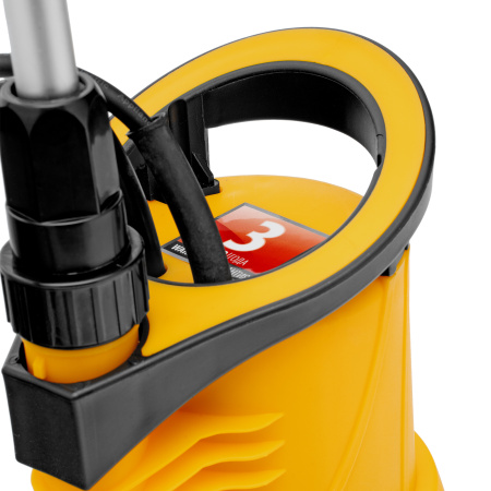 Дренажный насос для чистой воды DPB400, 400 Вт, подъем 11 м, 5500 л/ч Denzel