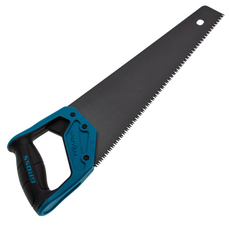 Ножовка по дереву "PIRANHA", 400 мм, 7 TPI, 3D-зуб, тефлоновое покрытие полотна, двухкомпонентная рукоятка Gross цена