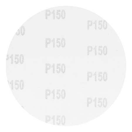 Круг абразивный на ворсовой подложке под "липучку", P 150, 150 мм, 5 шт Matrix