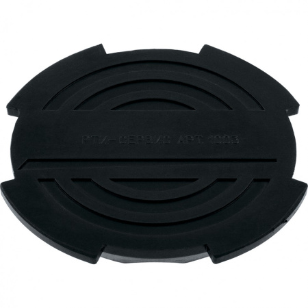 Резиновая опора для подкатного домкрата D 130 мм Matrix Россия цена