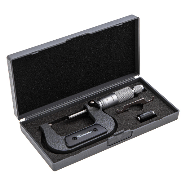 Микрометр механический,25-50 мм Matrix цена