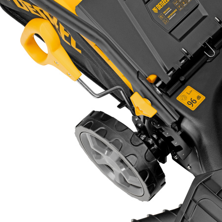 Газонокосилка бензиновая GLD-410-K, 150 см3, 41 см, 40 л// Denzel цена