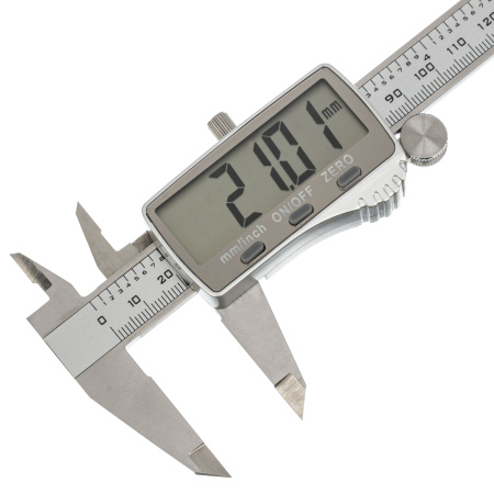 Штангенциркуль, 150 мм, электронный, большой дисплей, с глубиномером Denzel цена