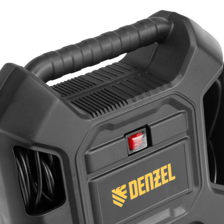 Компрессор воздушный DL1100 1.1 кВт, 180 л/мин, с набором аксессуаров Denzel