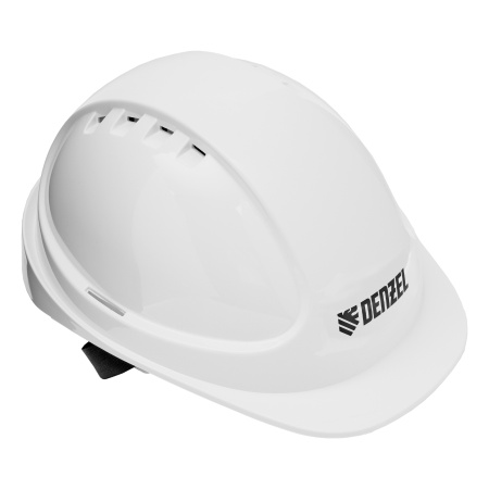 Каска защитная ударопрочная, ABS/PC, плавная регулировка, модель «Форвард» (К-05)белая Denzel цена