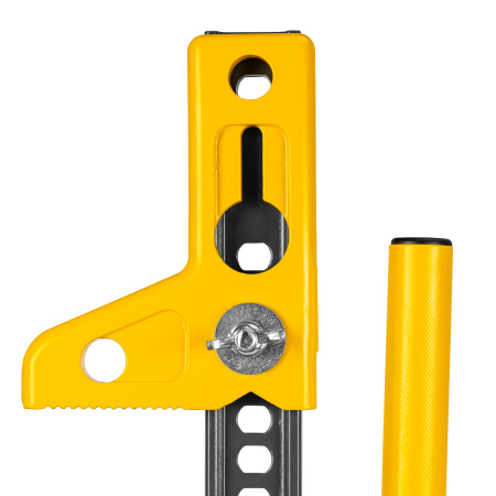 Домкрат реечный профессиональный, 3,5 т, 115-1040 мм, High Jack Denzel цена