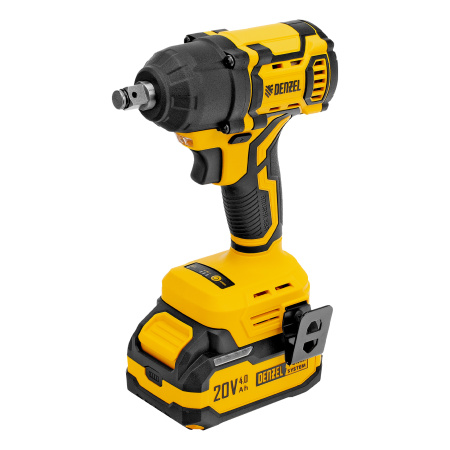 Гайковерт ударный аккумуляторный бесщет. CIWH-BL-20-500, Li-Ion, 20 В// Denzel