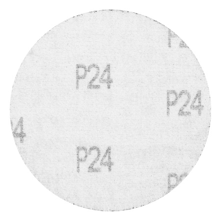 Круг абразивный на ворсовой подложке под "липучку", P 24, 115 мм, 10 шт Matrix